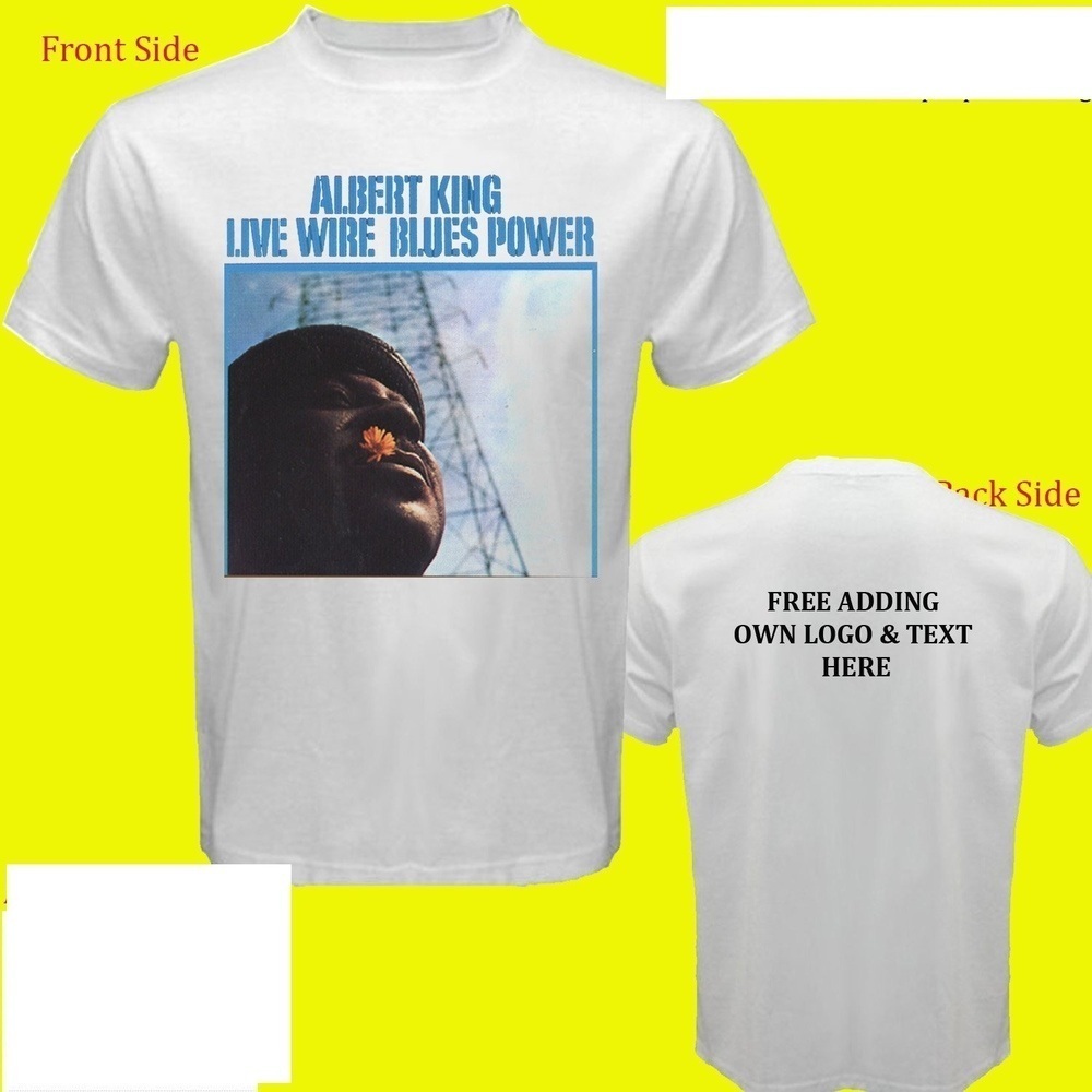 Albert King & Stevie Ray Vaughan Shirt Adult 2 Sided